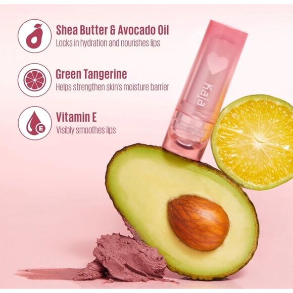 NIB KAJA Love Blur Semi-Matte Hydrating Lip Balm 02 SWEET BESTIE K-BEAUTY SKIN - Picture 9 of 14